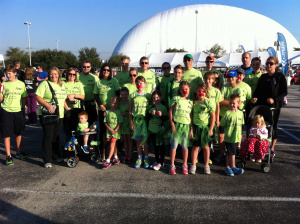 Our 1st JDRF fundraising walk