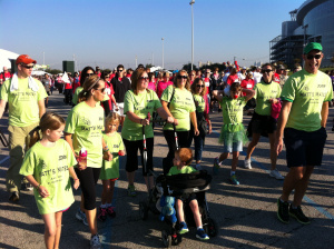 Our team as we set off