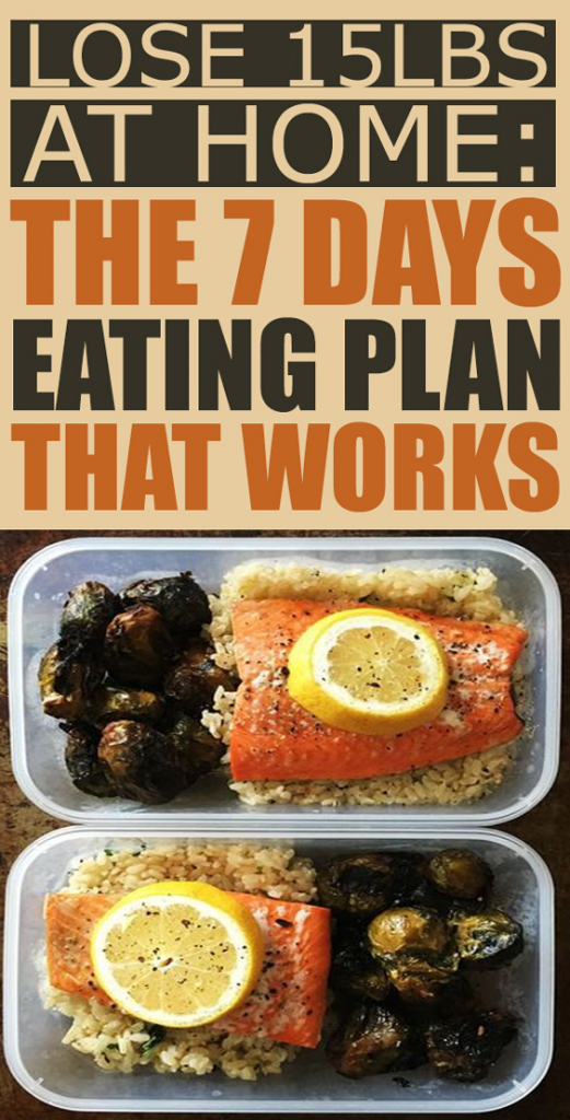 There are several ways to lose weight fast, and here we are going to tell you one of the easiest to follow. It is a diet plan that in just one week will help you shed up to 15lbs of body weight. Take a peek and find out how!