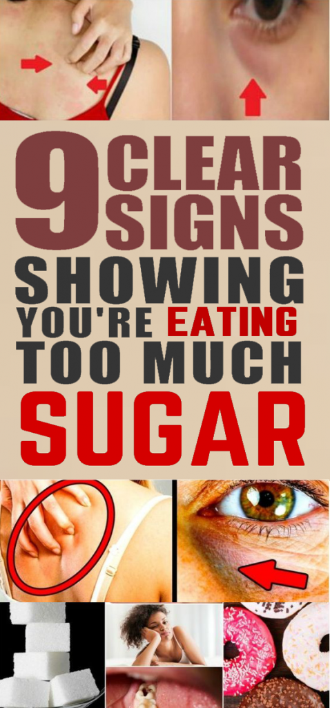 Take a peek to learn about the nine clear signs you should stop eating sugar.